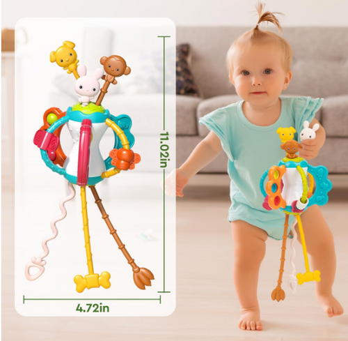 Hochet de dentition en Silicone montessori