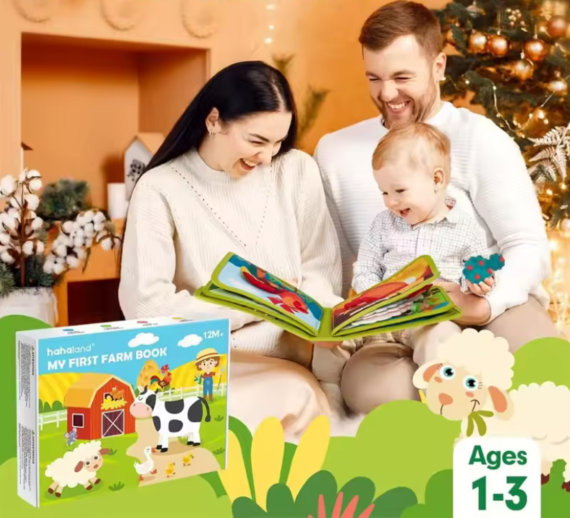 Tableau d'apprentissage en feutre pour bébé montessori