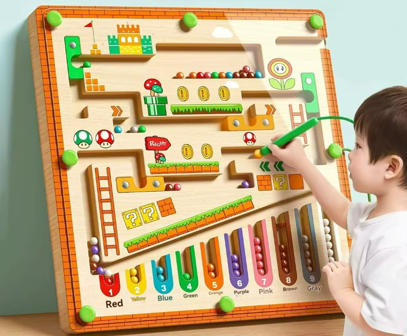Labyrinthe magnétique pour enfants montessori