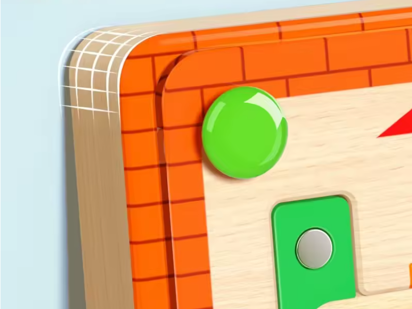 Labyrinthe magnétique pour enfants montessori