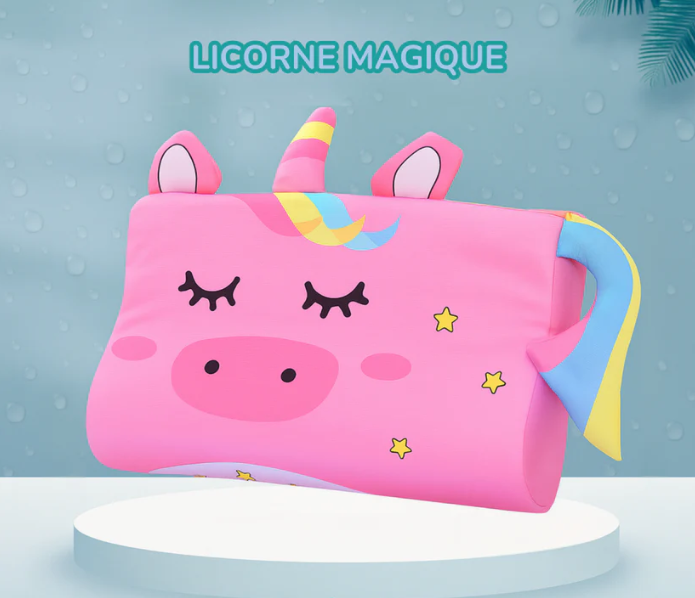 Oreiller de sommeille licorne magique